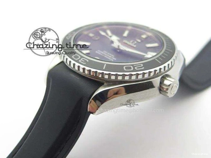 0412 Colorful Planet Ocean SS Bp Maker 45mm Black Bezel On Black Rubber Strap A 8219